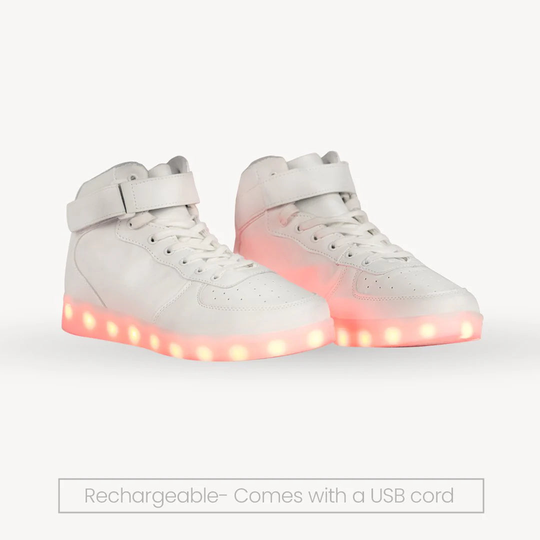 Light Me Up Sneakers - Where Tech Meets Trend! π