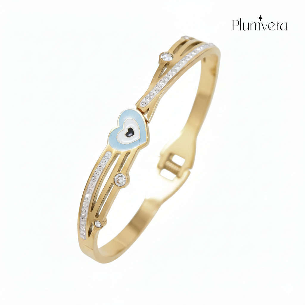 Plumvera Gold Plated Stainless Steel (SS331L Anti-Tarnish) Kada
