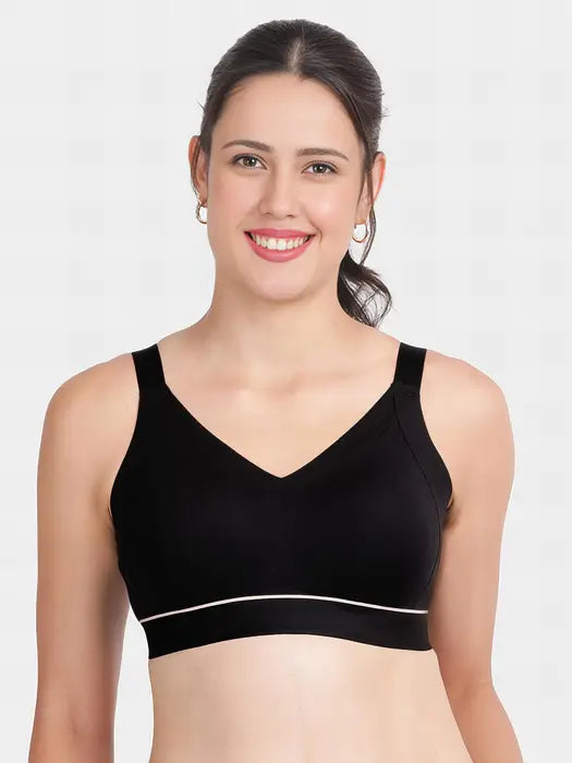 Shyaway Black Beauty Smooth Neckline Padded Seamless Bra