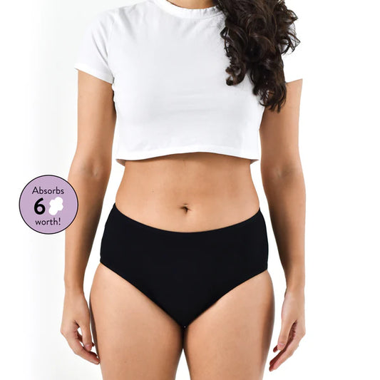 Nushu Hip Hugger - Super Heavy Flow (Absorbs 6 pads of blood)