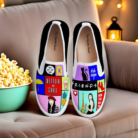 Netflix and Chill Slipons