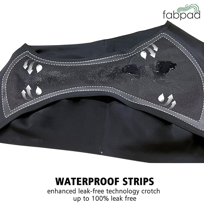 Fabpad Seamless Period Panty Bonded Leakproof Superheavy Flow - Also Ideal for Urine Incontinence & Postpartum Bleeding