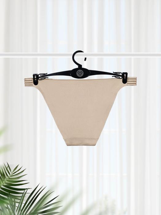 Susie Sand Skin Seamless Bikini Panty – Low Waist, Invisible Fit