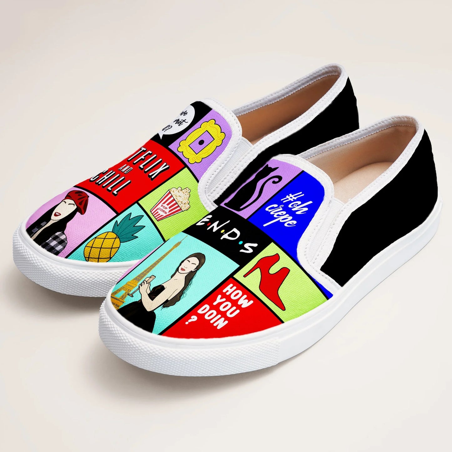 Netflix and Chill Slipons