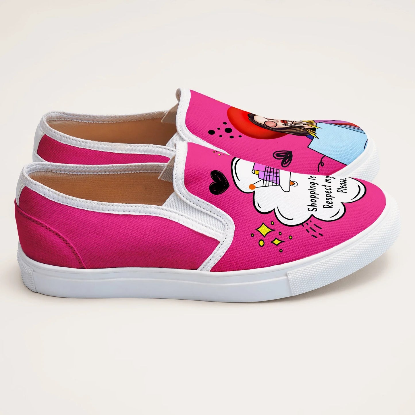 Shopaholic Slipons