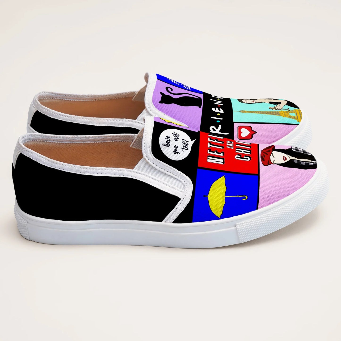 Netflix and Chill Slipons