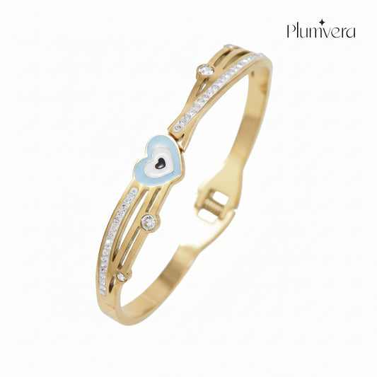 Plumvera Gold Plated Stainless Steel (SS331L Anti-Tarnish) Kada