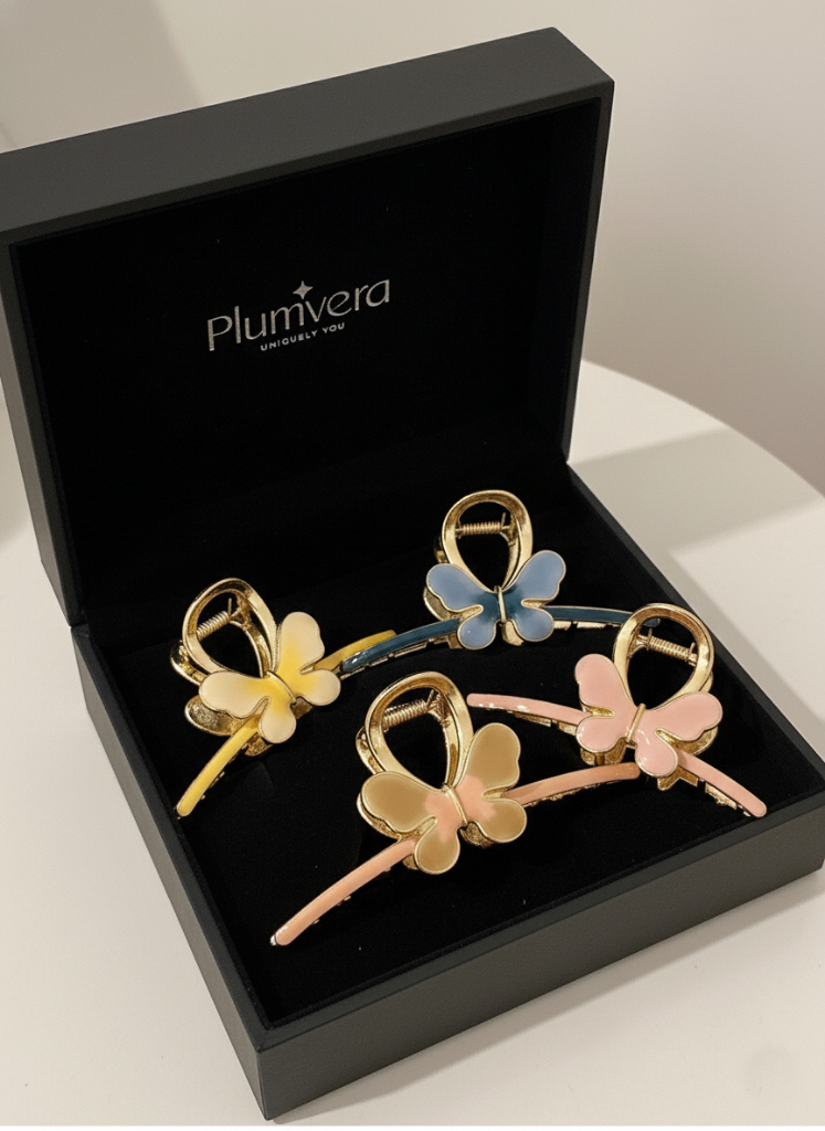 Butterfly Long Hair Claw (pack of 1)